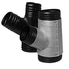 Simx 200 X 200 X 150mm Branch Take Off Poly Insulated