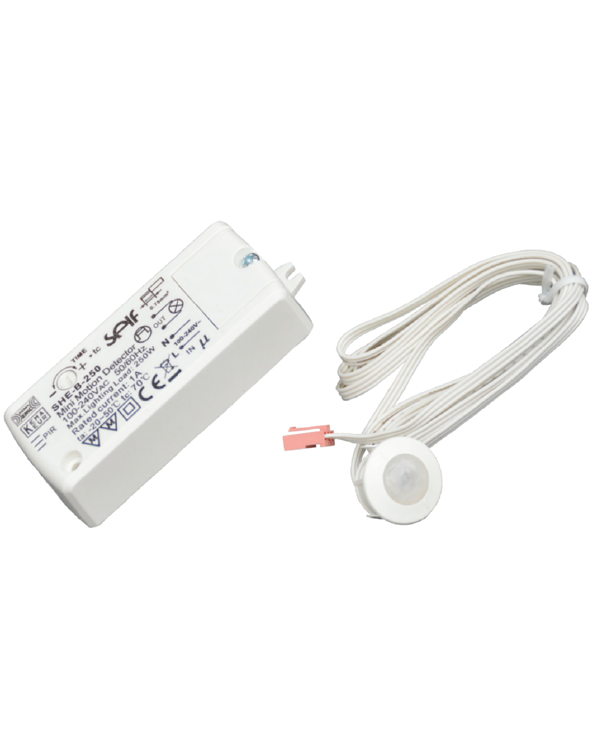 Task SENSOR SWITCH PIR 230VAC 1AMP IP20 BLACK — Scott Electrical