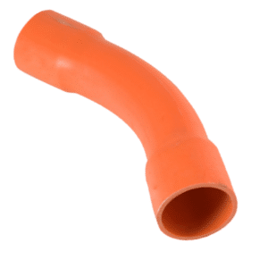 Solo HD100 uPVC 45deg Swept Bend for Electrical  SCJ SN10 Rad 600