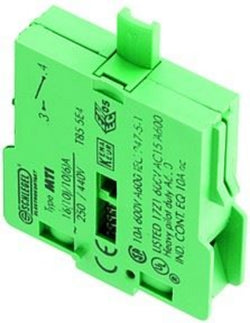 Schlegel Modular contact. momentary. 1NO. screw connection