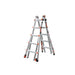Staffy Little Giant 16522-801 LEVELLER 5 STEP ALLOY METAL LADDER, RATCHETT LEVEL