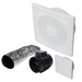 Weiss shower fan unit with 6m ducting
