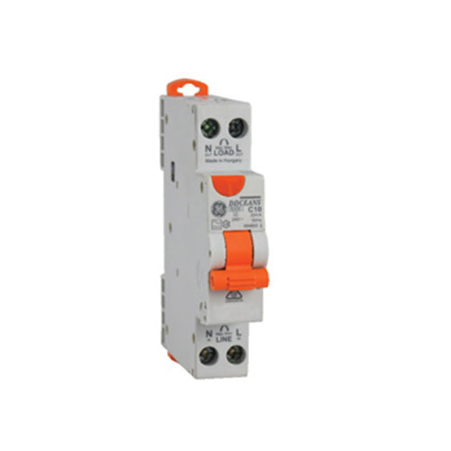 Vynco Ge RCBO COMPACT 1P+N SWITCHED 10A 30MA 6KA DMS