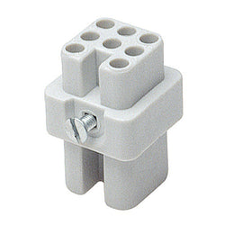 Walther-Werke Female Insert - 7 Pole - for Sleeve Contacts - 250V,