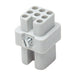 Walther-Werke Female Insert - 8 Pole - for Sleeve Contacts - 250V,