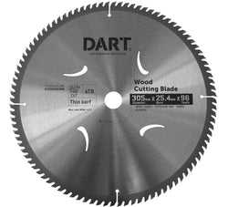 Trucut Dart  Timber Blade 305mm 96T 25.4mm Bore