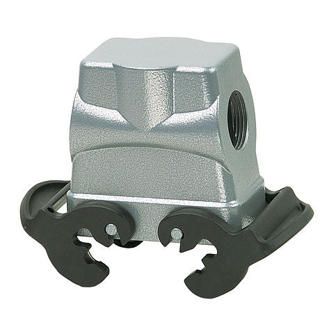 Walther-Werke Coupler Hood Double Locking System, Side Entry M20 Gland wit