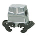 Walther-Werke Coupler Hood Double Locking System, Side Entry M20 Gland wit