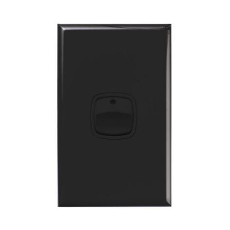 Legrand HPM Single gang 40A range sw Black