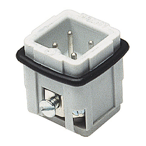 Walther-Werke Procon Male Insert - 3 Pole - Screw Connection - 400