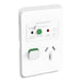 Iconic Skin Socket SwVertTwin 30mA RCD10A250V