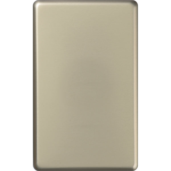 Legrand HPM Cover plate blank matt silver