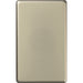 Legrand HPM Cover plate blank matt silver