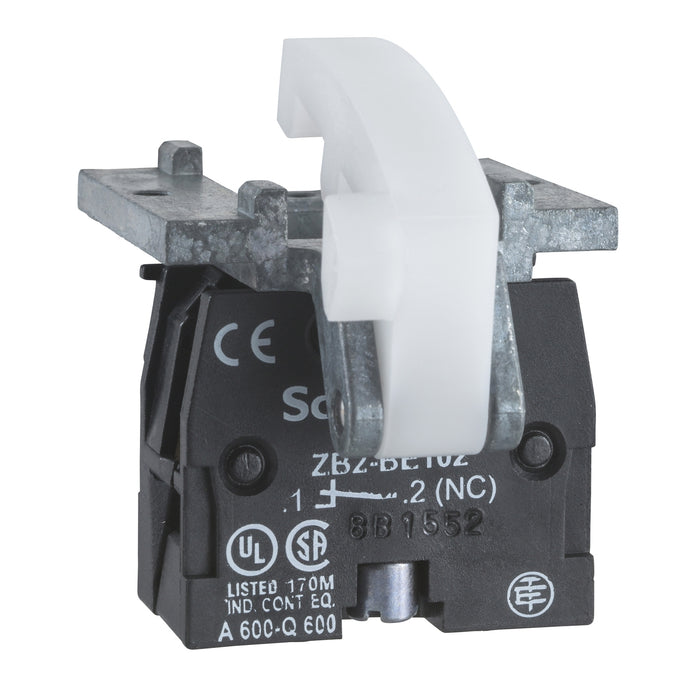 Schneider Contact block spring return