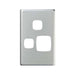 Legrand HPM Cover plate 1 outlet & sw V SM