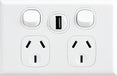 Vynco Home S/GEAR P/POINT HORIZ DOUBLE USB