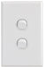Vynco Home Standard Switch 2G 16A IP56 White