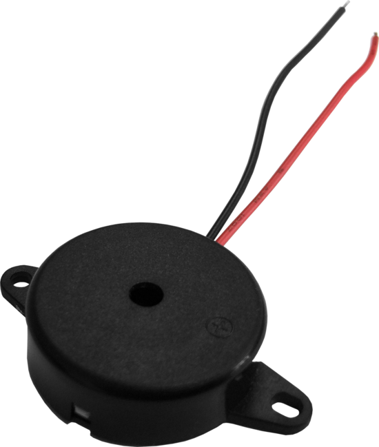 LEADED 9-15V PIEZO BUZZER — Scott Electrical