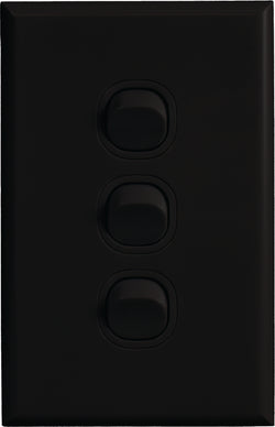 Vynco Home SWITCHGEAR BLACK 3G BLACK