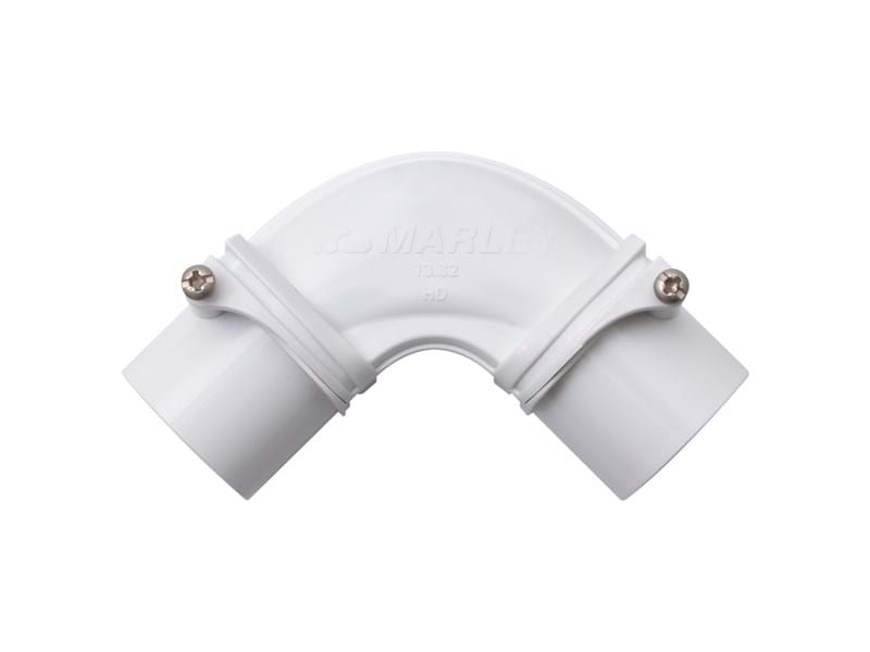 Marley Inspection elbow 20mm grey 13.20G