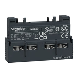 Schneider GV2 GV3 AUXILIARY N/O N/O TOP