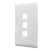 Legrand HPM LINEA 3 GANG COVERPLATE ONLY WHITE