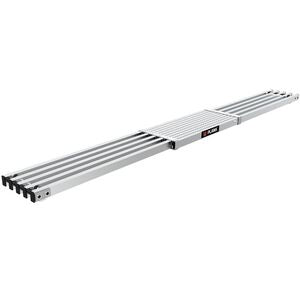 Staffy Little Giant TELESCOPIC PLANK, MEDIUM (13'), 2.45M - 3.95M, RUNG LOCKS, ONE PERSON 120KG