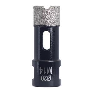 Blu-mol Xtreme Vacuum Brazed Diamond Core Drill M14 Shank 20mm
