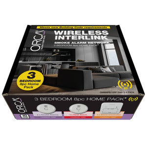 Newfield Orca 10yr Wireless 3 Bed 8pk