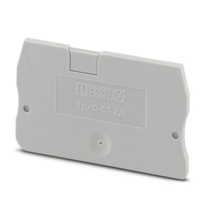 Phoenix DIN Terminal End Cap 48.6x29.1mm D-ST 2 5