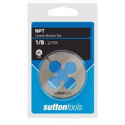 SUTTON 3/4 NPT BTTN DIE 2 DIA