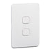 Iconic Skin Switch 2G Rocker VW Solid White Edge