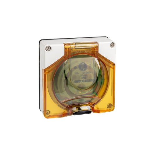 56 Series Socket 16A 3pin Valox White