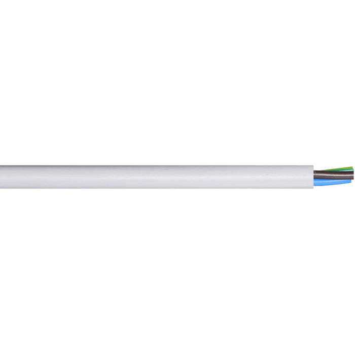 Firstflex 3 x 1.0mm SPVC/SPVC 90C 250/440V FLEX WHITE