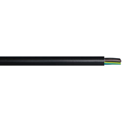 Firstflex 1.5mm 4core PVC flex 90deg BK