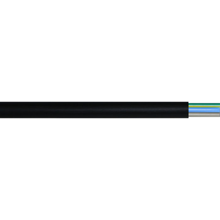 Firstflex 5 x 4.0mm SPVC/SPVC 90C 250/440V FLEX BLACK