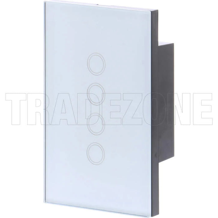 BRILLIANT SMART WIFI GLASS WALL SWITCH 4 GANG