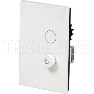 Saturn Zen DIMMER, UNIVERSAL, ROTARY PUSH BUTTON SIWTCH (LED), 250V 450