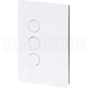 Saturn Zen GRID AND COVER ASSEMBLY 3 GANG LESS MECH Z4063VH-ZW