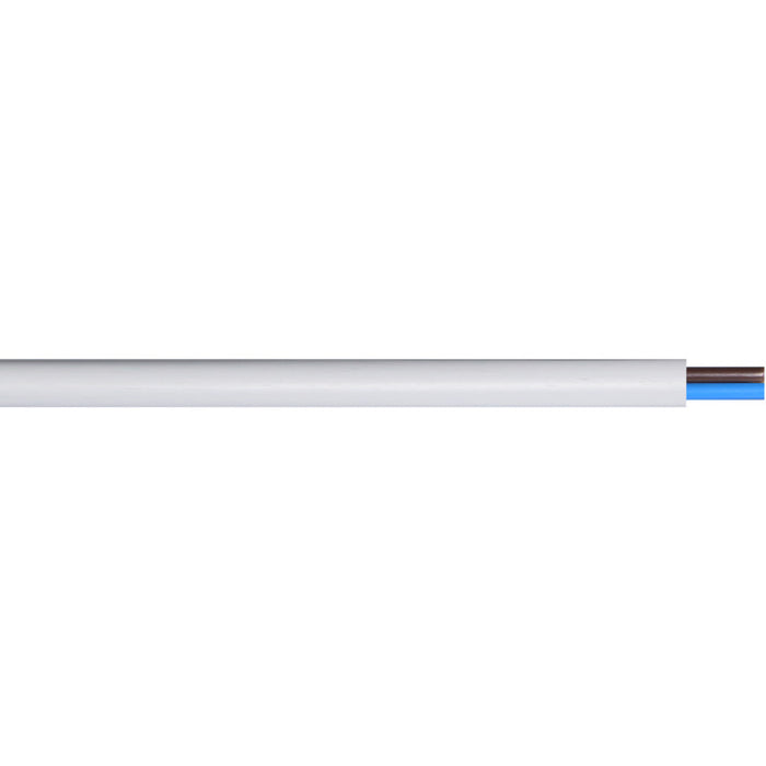 Firstflex 2 x 0.5mm SPVC/SPVC 90C 250/440V FLEX WHITE