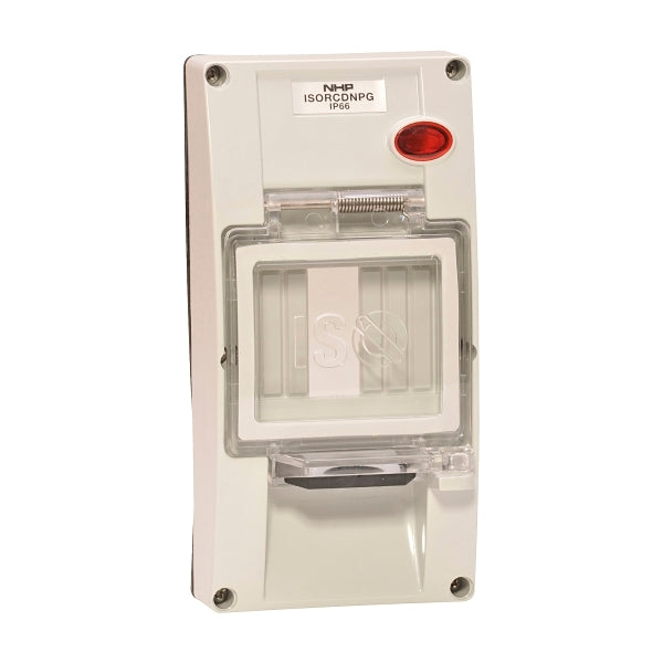 Iso RCD 2 gang cover