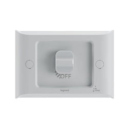 Legrand HPM AQUA LIFE 1 GANG SWITCH 16A IP66 SURFACE MOUNT LIMESTONE GY