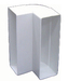 Manrose HP Duct Vertical 90Degree Bend Simx