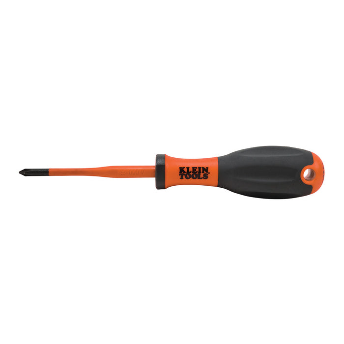 Klein Screwdriver PH1 x80mm Slim Profile VDE Insulated Phillips Tip