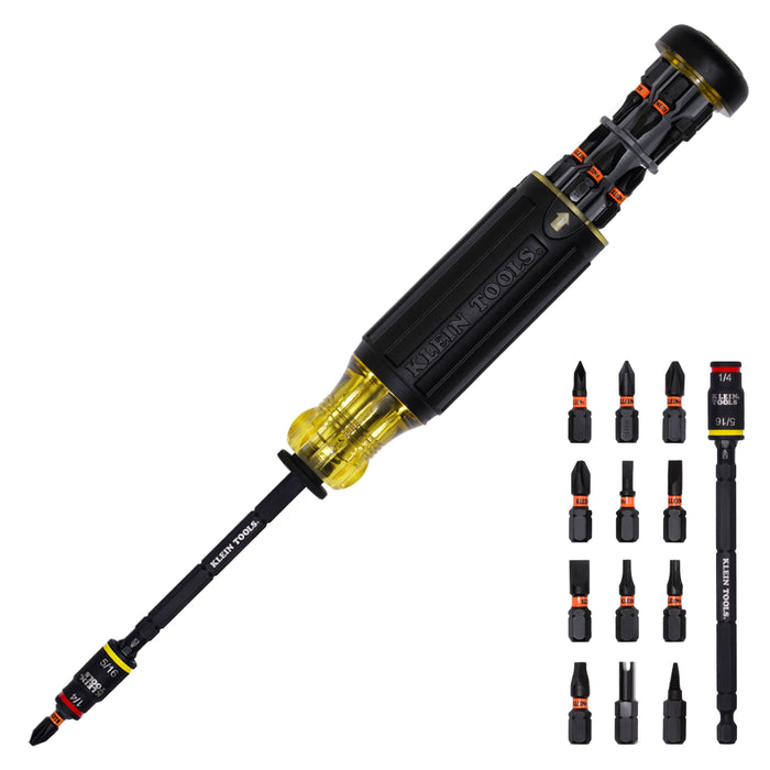 Klein 14IN1 HVAC ADJ-LEN SCREWDRIVER F/SOCKET A-32304