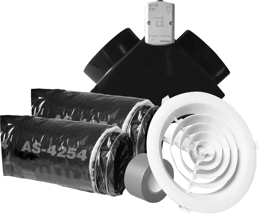 Smartvent DUAL 200mm HEAT TRANSFER UPGRADE FOR SV06 Simx
