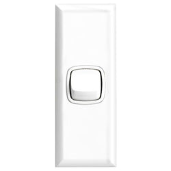 Legrand HPM Single gang 10A architrave Whi