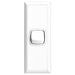 Legrand HPM Single gang 10A architrave Whi