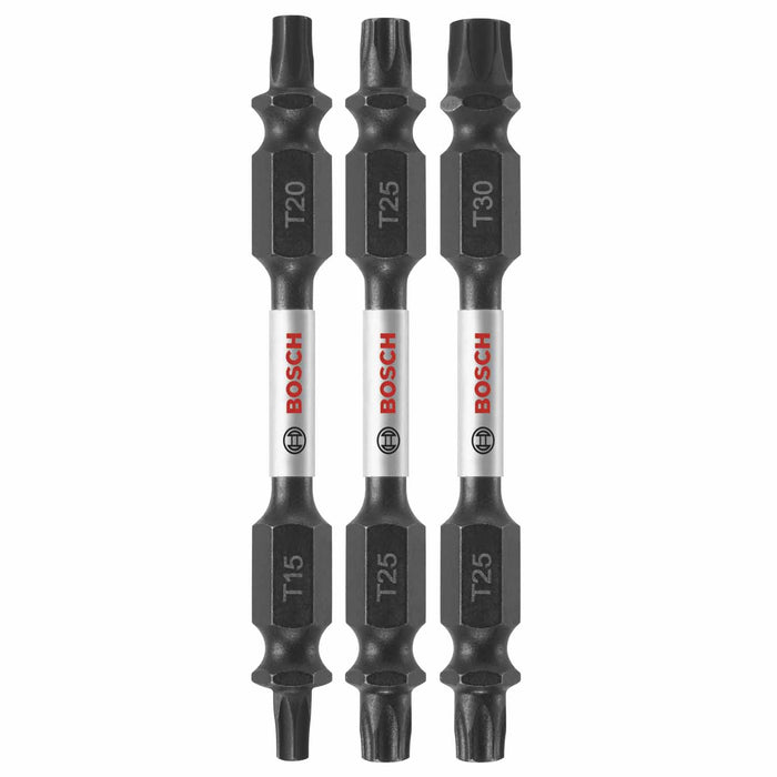Impact Tough Double-Ended Bit PH2 1/4inch x 65 mm 3pc pack