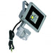 SUPERLUX FLOODLIGHT SENSOR LED 10W SILV